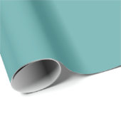 Best selling Deep Aquamarine Wrapping Paper Cadeaupapier (Rol Hoek)