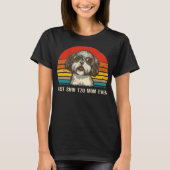 Best Shih Tzu Mam Ever Funny Shih Tzu Kerstmis T-shirt (Voorkant)