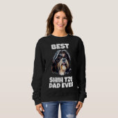 Best Shih Tzu Pap Ever Trui (Voorkant volledig)