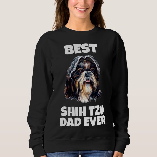 Best Shih Tzu Pap Ever Trui (Voorkant)