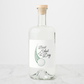 Best Shot of the Day Golf Favor Likeurfles Etiket