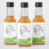 Best Shot of the Day Golf Favor Likeurfles Etiket (Flessen)