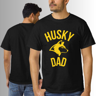Best Siberian Husky Dad Ever, Dog DadT-Shirt T-shirt