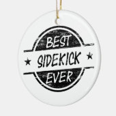 Best Sidetrap Ever Black Keramisch Ornament (Links)