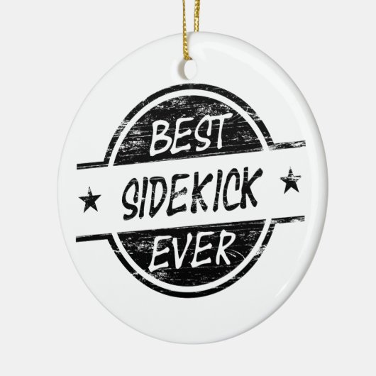 Best Sidetrap Ever Black Keramisch Ornament (Links)