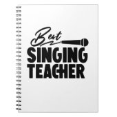 Best Singing Teacher Notitieboek (Voorkant)