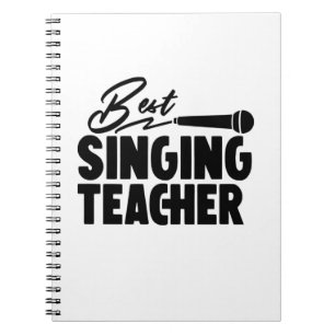 Best Singing Teacher Notitieboek