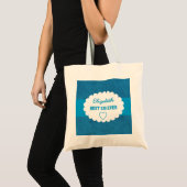 Best Sis Ever Custom Name Cadeaut for Sister Tote Bag (Voorkant (product))