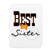 Best Sister Butterfly Gifts Magneet (Verticaal)