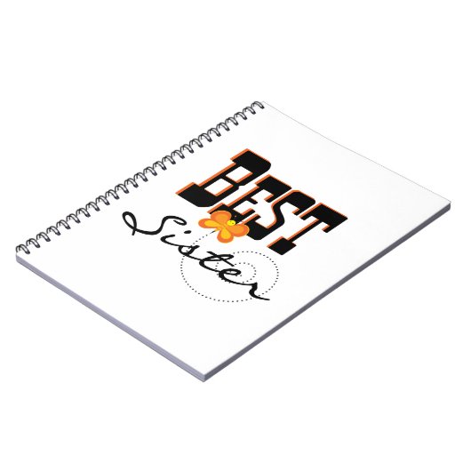 Best Sister Butterfly Gifts Notitieboek (Linkerzijde)