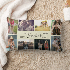 Best Sister Ever – 8 Photo Collage Pillow Kussen