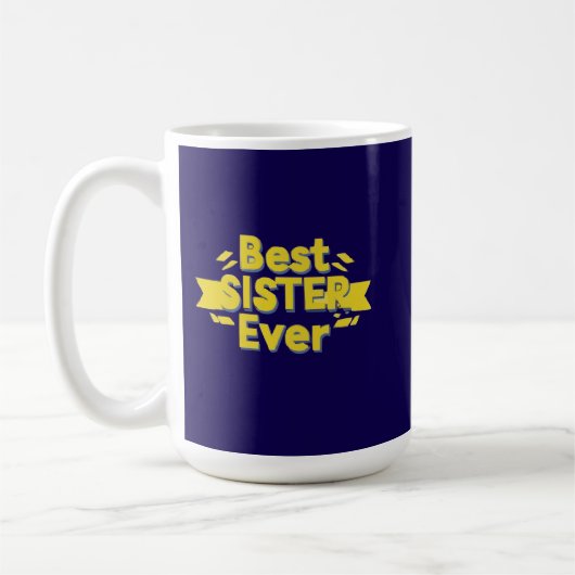 Best Sister Ever Koffiemok (Links)