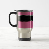 Best SISTER Ever Monogram en Eigen naam PINK Reisbeker (Links)