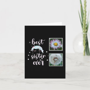 Best Sister Photo Template Kaart