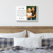 Best Sister Script Photo Collage Canvas Afdruk (Insitu (Slaapkamer))