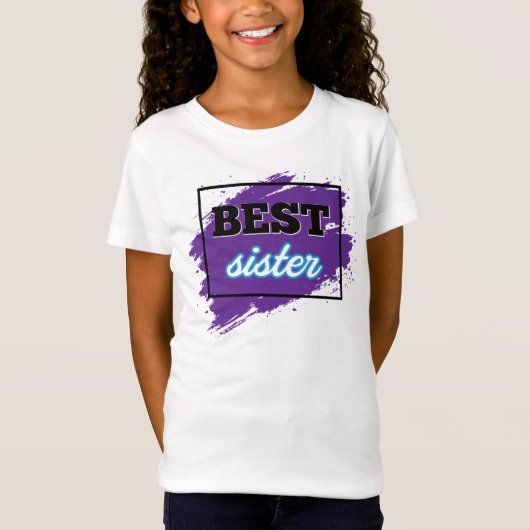 BEST sister T-shirt (Voorkant)