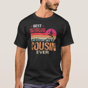 Best Snowboard Cousin Ever Vaderdag T-shirt