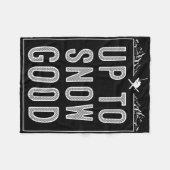 Best Snowboard Skiing Ride Cute Skiers Mannen Wo Fleece Deken (Voorkant (Horizontaal))