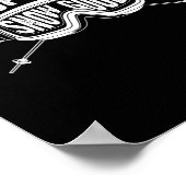 Best Snowboard Skiing Ride Cute Skiers Mannen Wo Poster (Hoek)