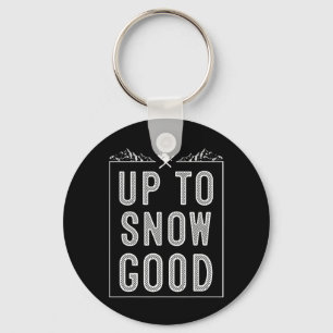 Best Snowboard Skiing Ride Cute Skiers Mannen Wo Sleutelhanger