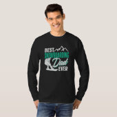 Best Snowboarding Dad Ever Snowboard Snowboarder F T-shirt (Voorkant volledig)