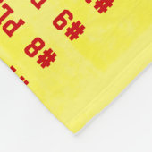 Best Softball Coach Gifts, Personalized, Softball Fleece Deken (Hoek)