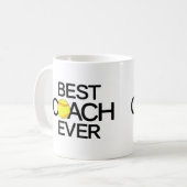 Best Softball Coach-ver-Fastpitch Softball-Mok Koffiemok (Voorkant links)