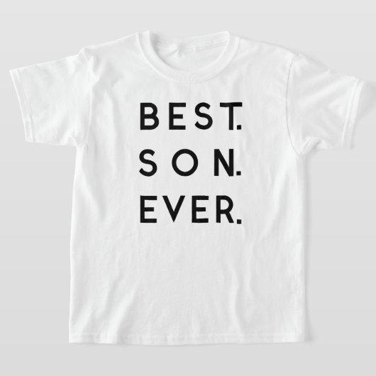 Best Son Ever Best Mam Ever Moederdag Matching T-shirt (Laagn)