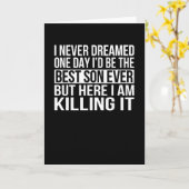 Best Son Ever Kaart (Gele Bloem)