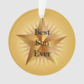 Best Son Ever Star Ornament (voorkant)