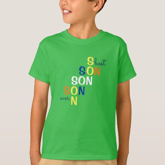 Best Son Ever T-shirt (Voorkant)