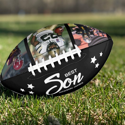 Best Son Photo Collage Football