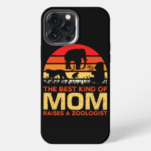 Best Soort Mam Raises a Zoologist, Zoologist Mam iPhone 13 Pro Max Hoesje