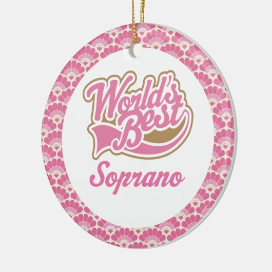 Best Soprano Gift Ornament ter wereld (Links)