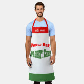 Best spaghetti Chef - rood wit groen Schort (Gedragen)