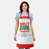 Best    SpaghettiChef    op maat Schort (Gedragen)