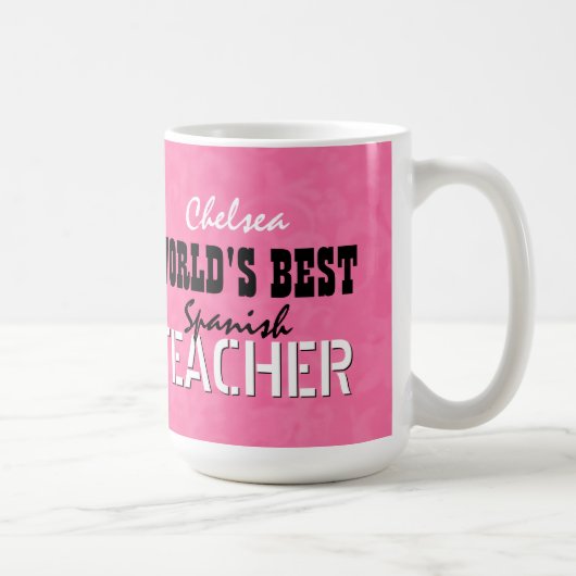 Best SPANISH Teacher V19 Reisbeker (Rechts)