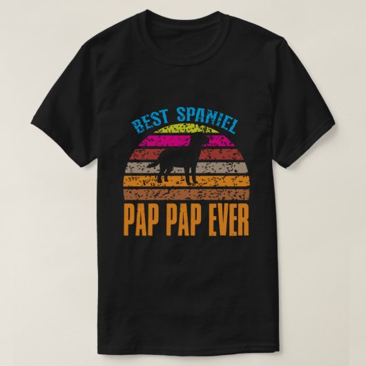 Best Spanjaard PAP PP EVER  T-shirt (Design voorkant)