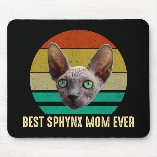 Best Sphynx Mam Ever Muismat (Voorkant)