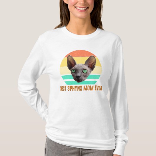 Best Sphynx Mam Ever T-shirt (Voorkant)