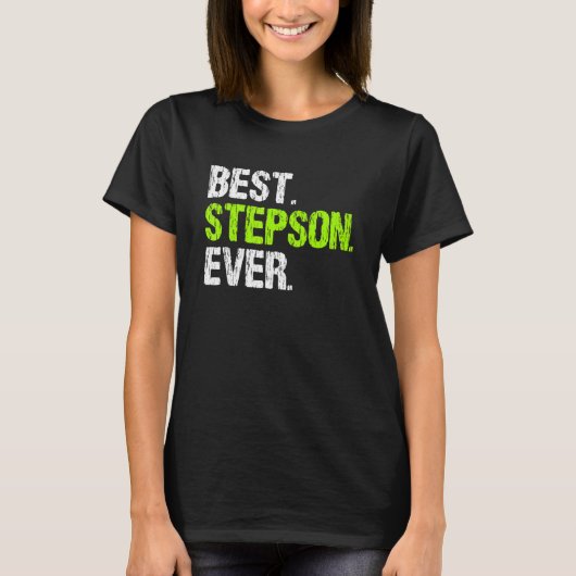 Best Step Son Ever Cool  StepSon T-shirt (Voorkant)