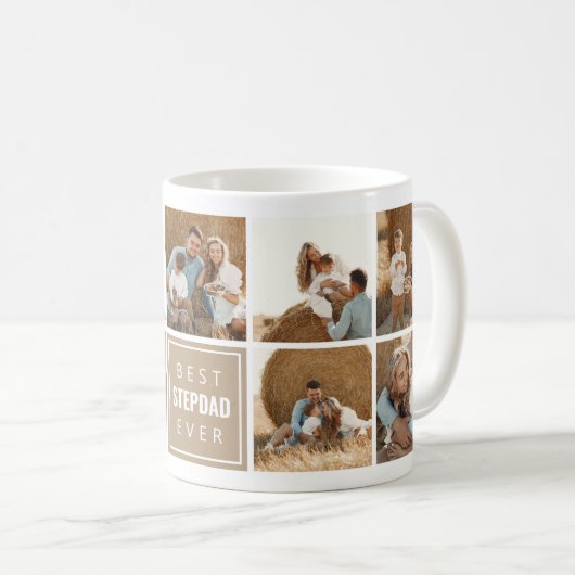 Best Stepdad Ever Coffee Mok (Voorkant rechts)