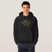 Best Stepdad Ever Family  Cool Step Dad Hoodie (Voorkant volledig)