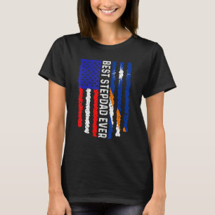 Best Stepdad Ever Us Marshall Islands Flag Vader' T-shirt