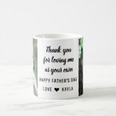 Best StepDad Happy Vaderdag 2 Photo Collage Koffiemok (Center)