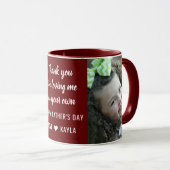 Best StepDad Happy Vaderdag 2 Photo Collage Mok (Voorkant rechts)