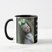 Best StepDad Happy Vaderdag 2 Photo Collage Mok (Links)