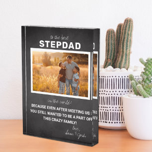 Best Stepdad Vaderdag fotoblok