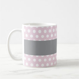 Best Stepdochter Pink and White Polka Dots V07 Koffiemok