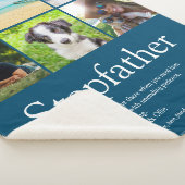 Best Stepfather, Stepdad Definition 6 Foto Blue Sherpa Deken (3/4)